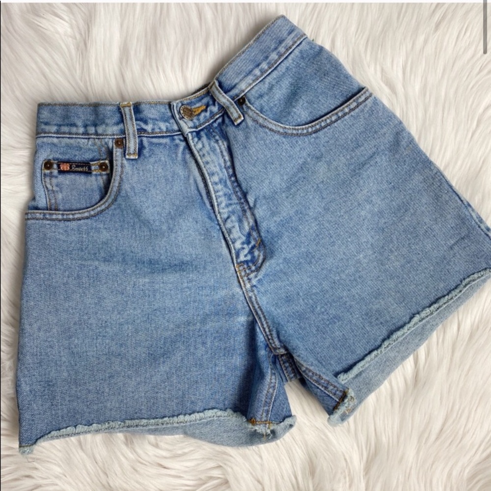 Vintage Jean Shorts - Picture 1 of 10